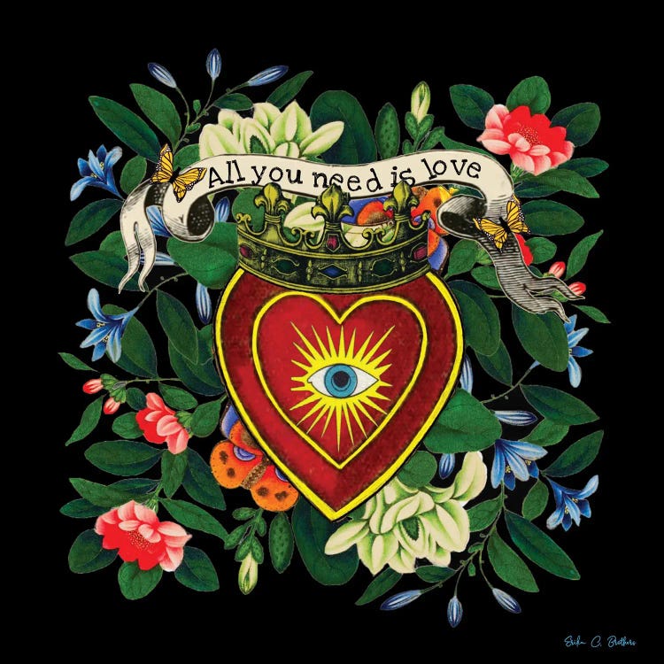 All You Need Is Love by Erika C. Brothers wall art