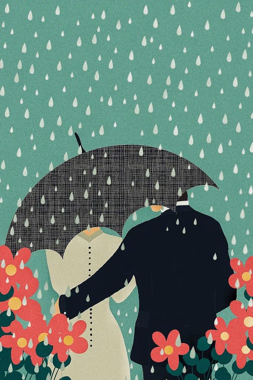 The Newlyweds by Erika C. Brothers wall art