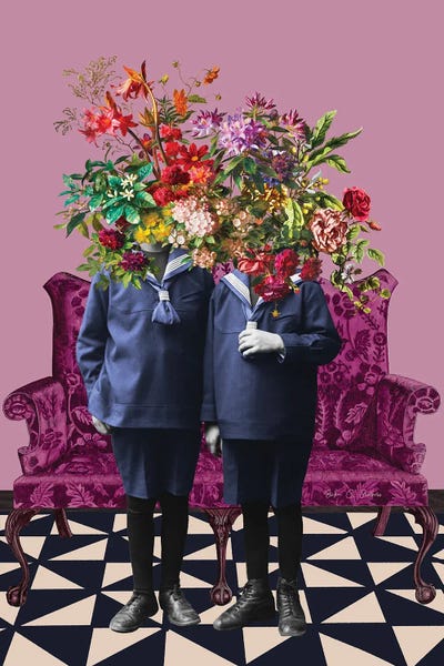 Historical Fashion: Bunch Of Flowers by Erika C. Brothers