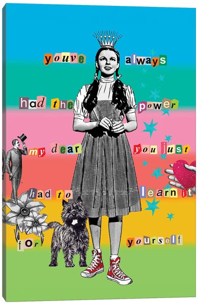 You Have The Power Canvas Art Print - Dog Art