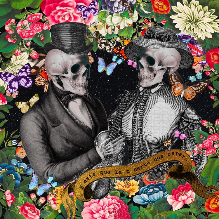 Hasta Que La Muerte Nos Separe by Erika C. Brothers wall art