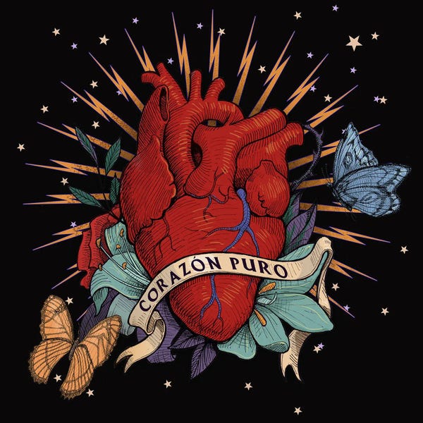 Butterflies and Flowers: Corazon Puro by Erika C. Brothers