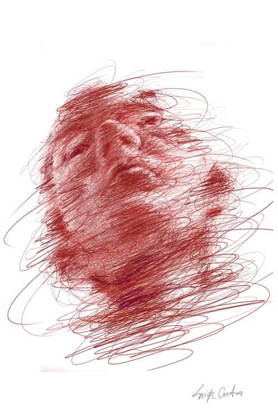 Soul Searching by Erick Centeno framed canvas print