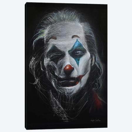 Joker II Canvas Print #ECE102} by Erick Centeno Canvas Print