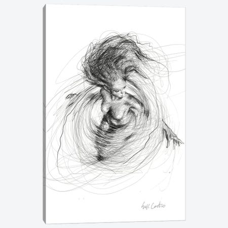 Swirling Thoughts Canvas Print #ECE103} by Erick Centeno Canvas Print