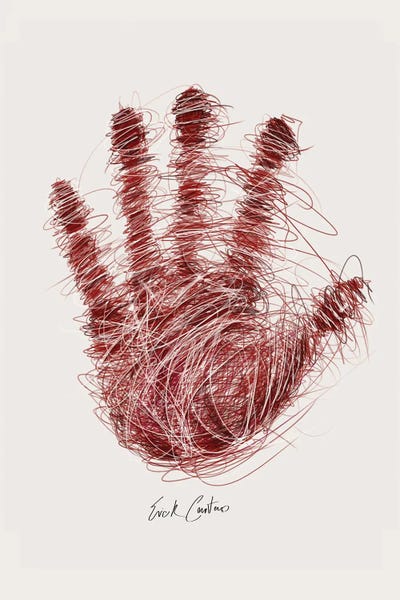 Impronta by Erick Centeno framed canvas print