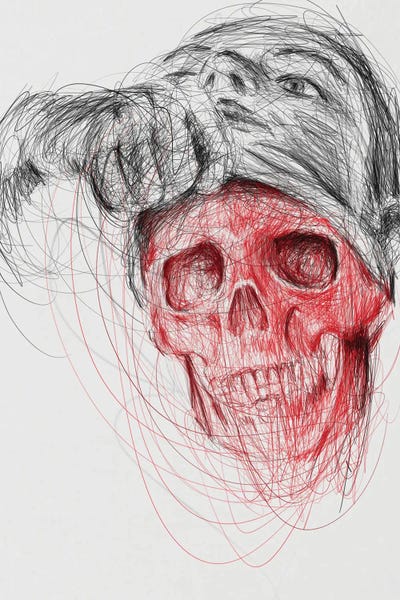 Here I Am by Erick Centeno framed canvas print