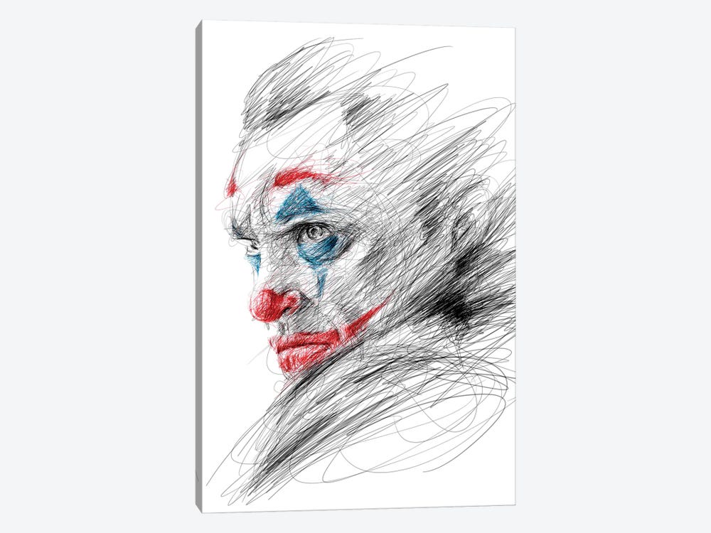 Joker III by Erick Centeno 1-piece Canvas Art