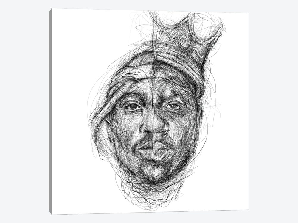 Big Tupac by Erick Centeno 1-piece Art Print