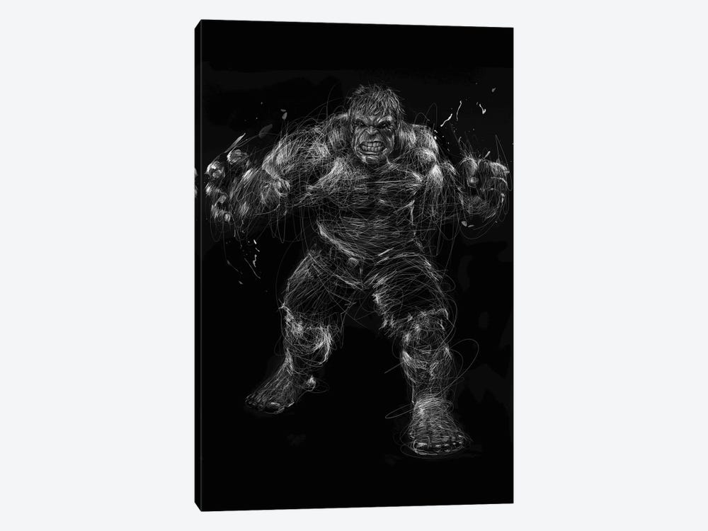 Hulk III by Erick Centeno 1-piece Canvas Art Print