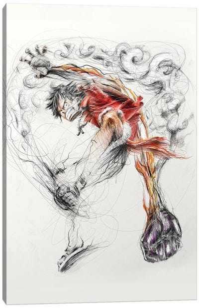 Luffy X Canvas Art Print