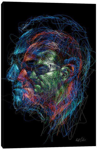 Bono Canvas Art Print - Bono