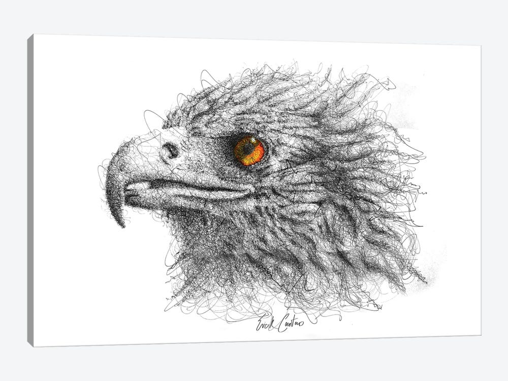 Eagle Eye by Erick Centeno 1-piece Canvas Artwork