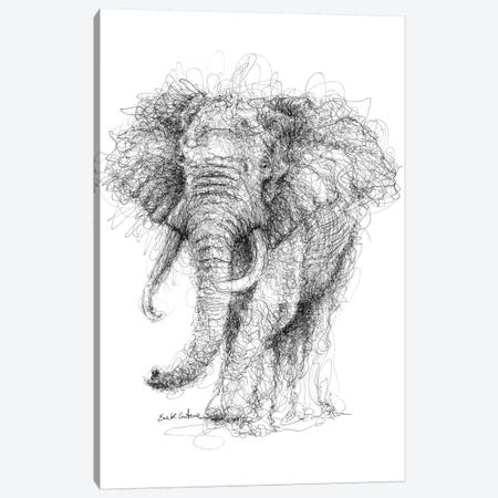 Elephant Canvas Print #ECE18} by Erick Centeno Art Print