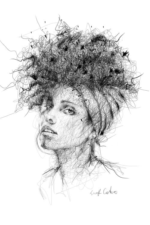 Alicia Keys by Erick Centeno wall art