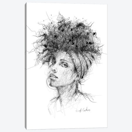 Alicia Keys Canvas Print #ECE1} by Erick Centeno Canvas Print