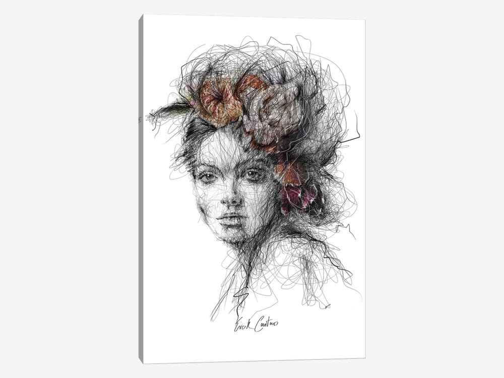 Floral Thoughts II 1-piece Canvas Art Print