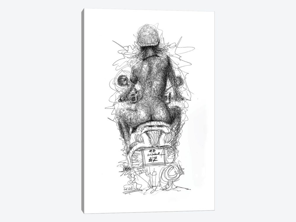 Free Rider by Erick Centeno 1-piece Canvas Artwork