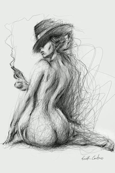 Glen Orbik Tribute by Erick Centeno framed canvas print