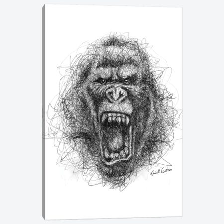 Angry Canvas Print #ECE2} by Erick Centeno Canvas Print