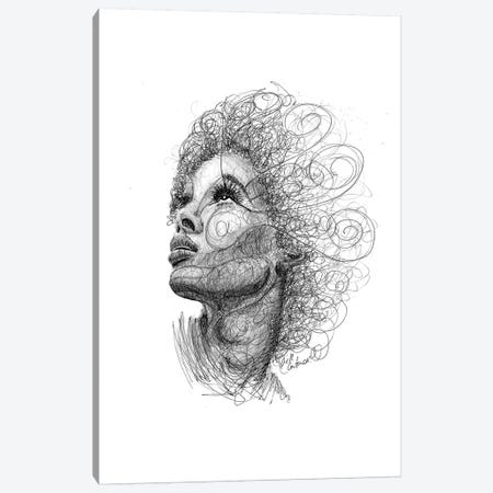 Hairstyle I Canvas Print #ECE30} by Erick Centeno Canvas Print