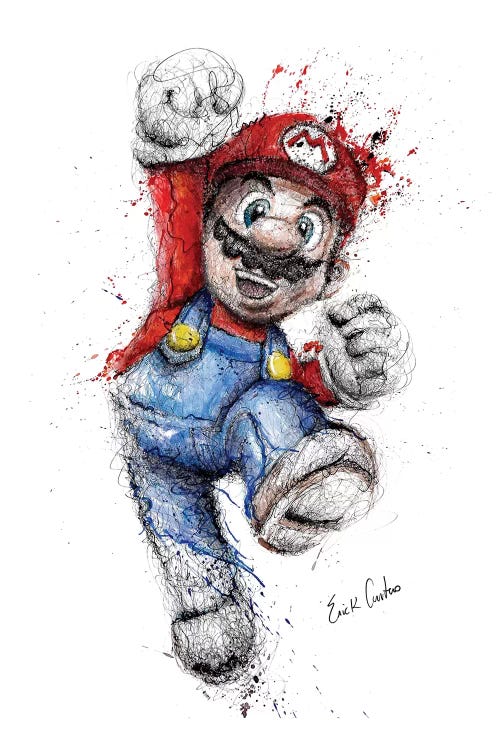 Mario by Erick Centeno wall art