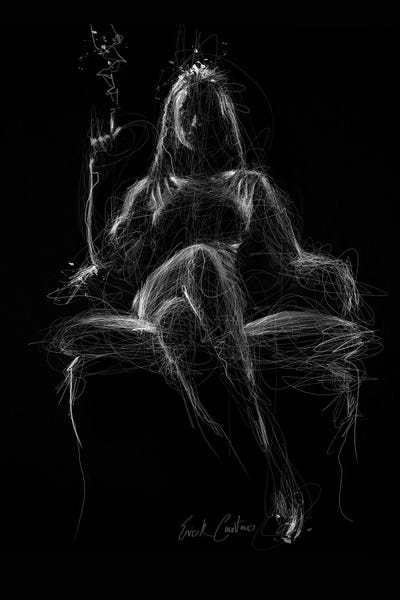 Hyper-Realistic & Detailed Drawings: Show Me Your Darkness by Erick Centeno