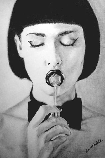 Tasting by Erick Centeno framed canvas print