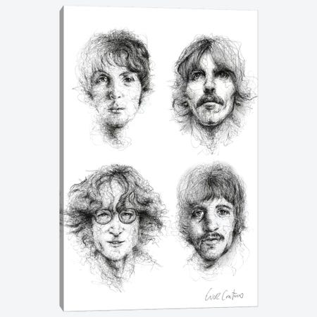 Beatles Canvas Print #ECE70} by Erick Centeno Canvas Print