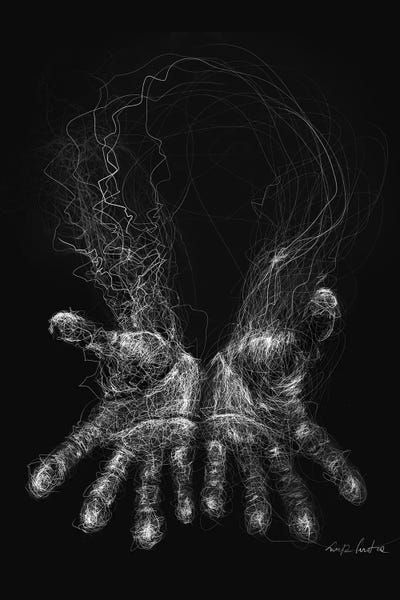 Black & White Drawings & Illustrations: Palms by Erick Centeno