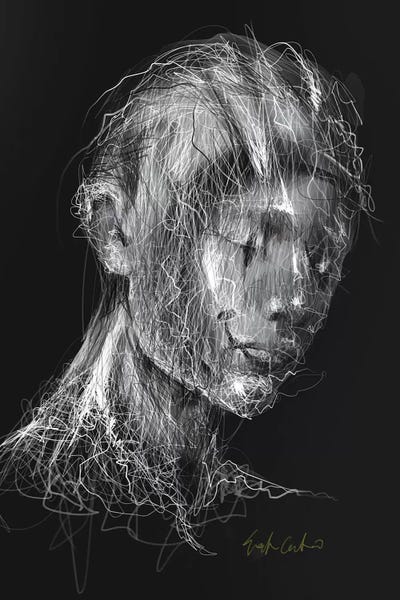 Imbalance by Erick Centeno framed canvas print