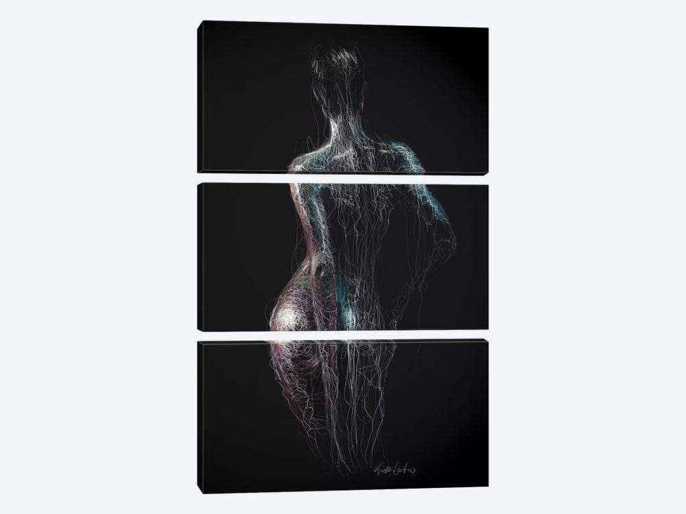Into The Unknown by Erick Centeno 3-piece Canvas Art Print