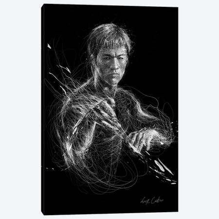 Bruce Lee Canvas Print #ECE94} by Erick Centeno Canvas Artwork