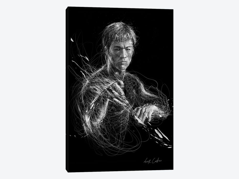 Bruce Lee by Erick Centeno 1-piece Canvas Art Print