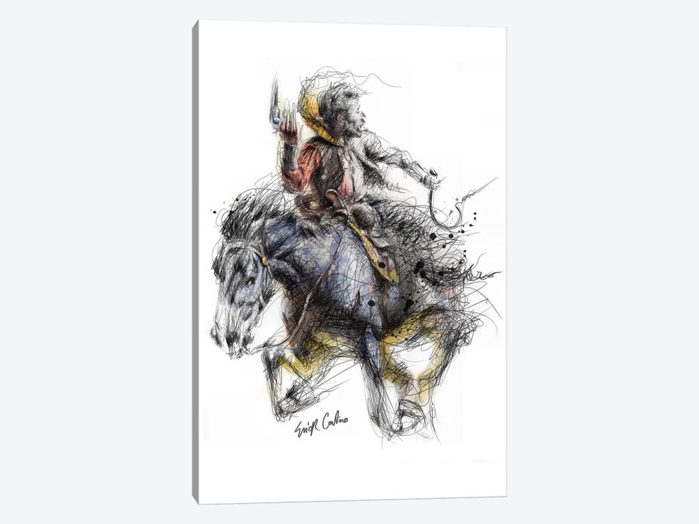 Cowboy by Erick Centeno 1-piece Art Print