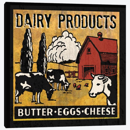 Dairy Products Canvas Print #ECK180} by Erin Clark Canvas Wall Art