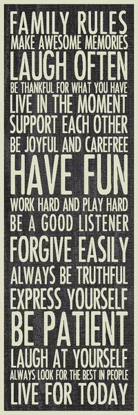 Kitchen: Family Rules by Erin Clark