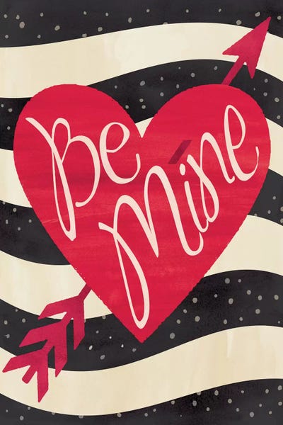 Erin Clark: Be Mine Flag by Erin Clark