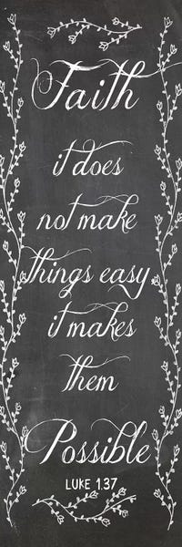 Kitchen: Luke 1:37 by Erin Clark