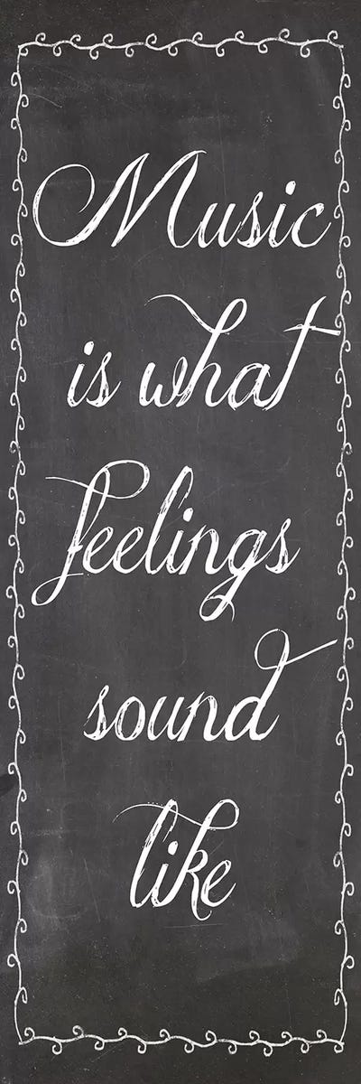 Music by Erin Clark canvas print