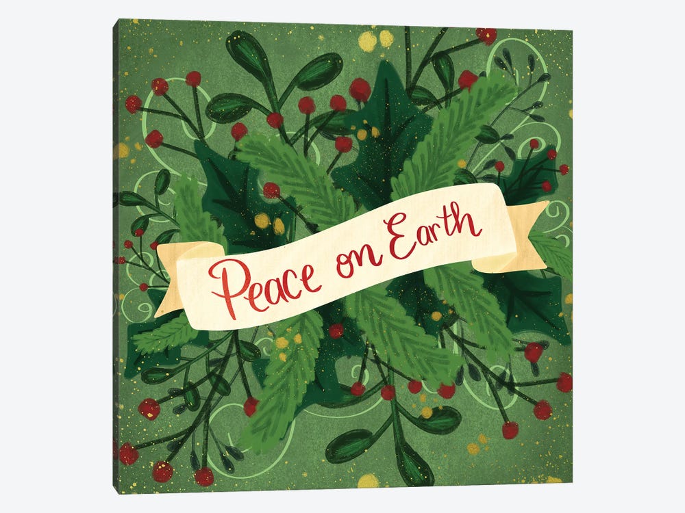 Peace On Earth III by Emily Cromwell 1-piece Canvas Art