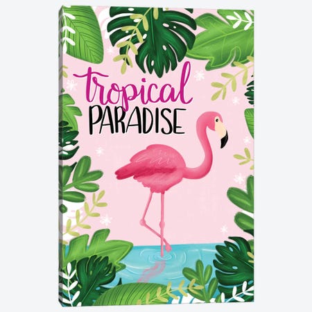 Tropical Paradise I Canvas Print #ECR20} by Emily Cromwell Canvas Print