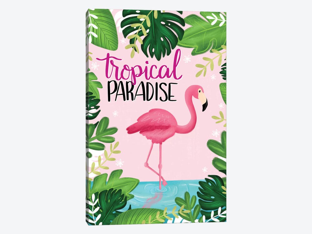 Tropical Paradise I by Emily Cromwell 1-piece Canvas Artwork