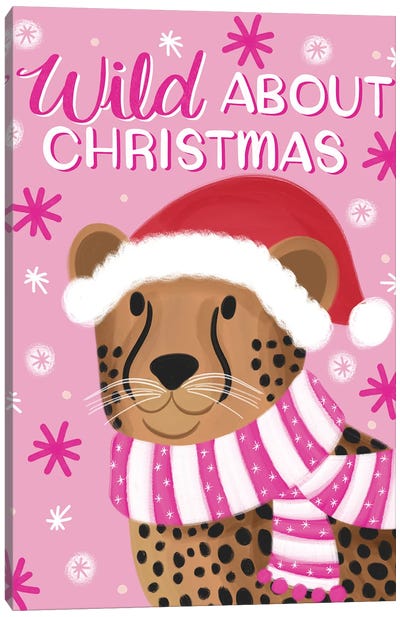 Wild About Christmas Canvas Art Print