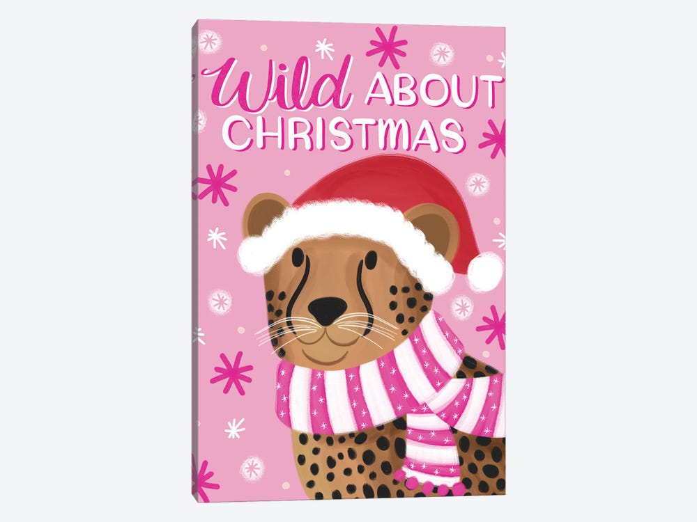 Wild About Christmas by Emily Cromwell 1-piece Canvas Wall Art