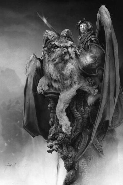 Celestial Guardian by Jeff Echevarria canvas print