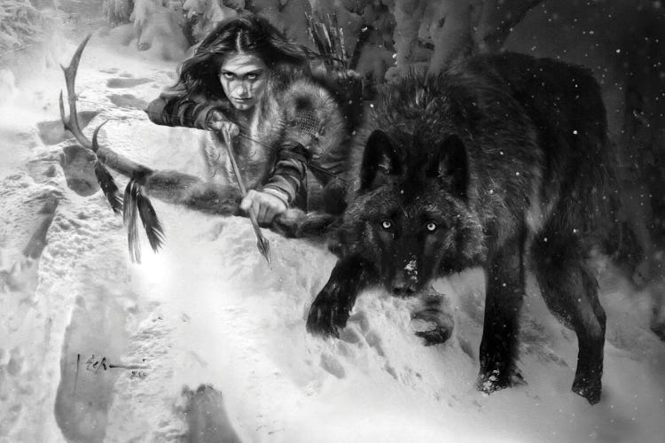 Hunting Evil by Jeff Echevarria wall art