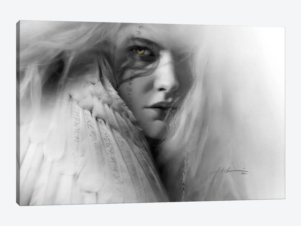 White Feather by Jeff Echevarria 1-piece Canvas Artwork