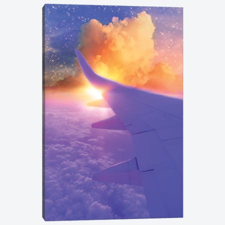 Fly Me To The Stars Canvas Print #EDA53} by Edurne Andoño Canvas Artwork