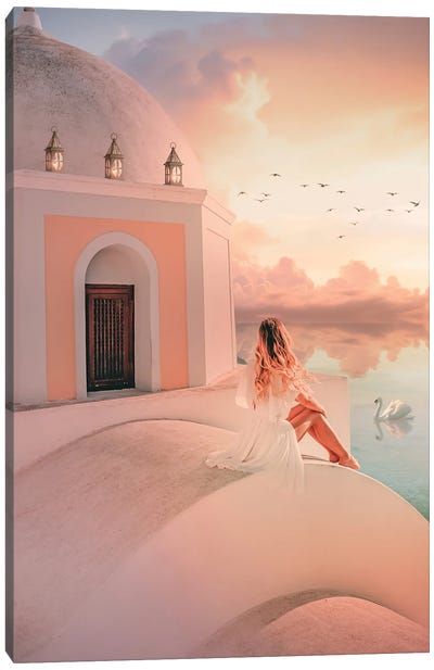 Magical Sunset Canvas Art Print - Edurne Andono